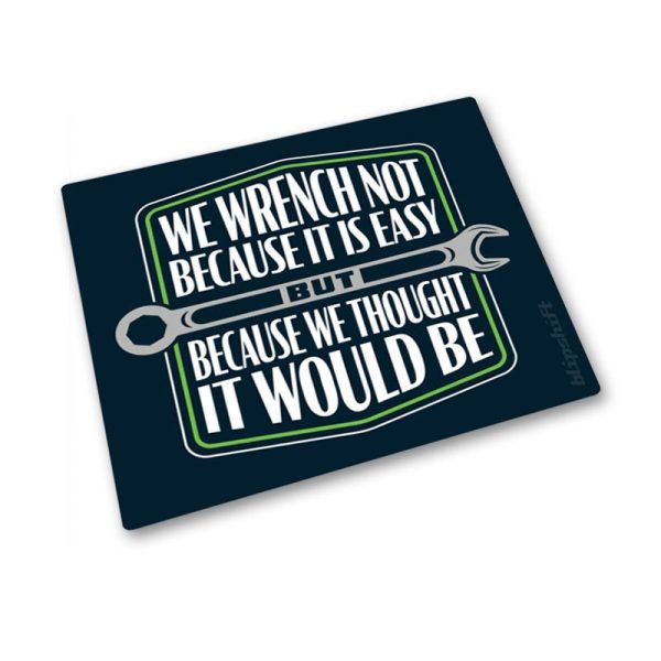 Wrench-pectations Sticker For Sale